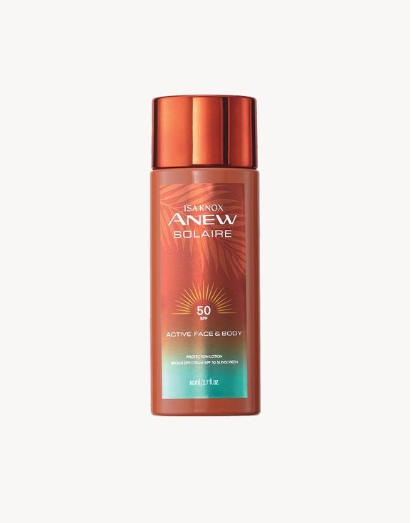 Isa Knox ANEW Solaire Active Face & Body Protection Lotion Broad Spectrum SPF 50 1 Isa Knox ANEW Solaire Active Face & Body Protection Lotion Broad Spectrum SPF 50