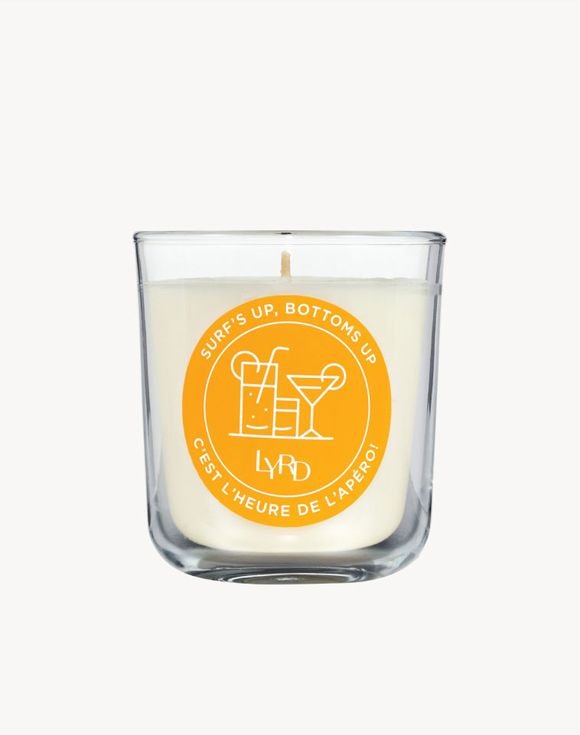 LYRD Surf’s Up, Bottoms Up Candle 1 LYRD Surf’s Up, Bottoms Up Candle