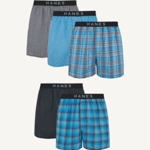 Hanes Ultimate® Men’s Boxer Underwear 5-Pack  (798BP5)
