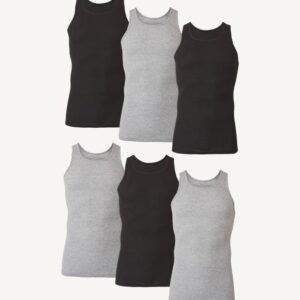 Hanes Ultimate® ComfortSoft Men's Tank  Undershirt 6-Pack (7993B6)