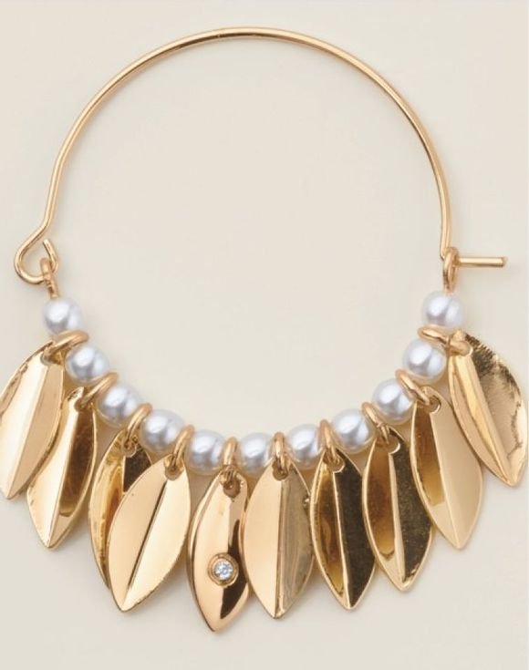 Bloom and Glow Hoop Earrings 2 Bloom and Glow Hoop Earrings - Image 2