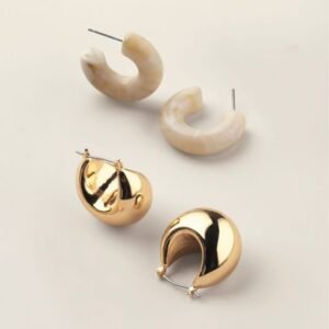 By the Shore Hoop Earring Pack