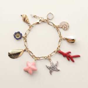 Coral Cove Charm Bracelet