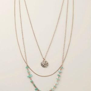 Delicate Harmony Long Layered Necklace