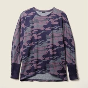 Dolman Button Sleeve Top