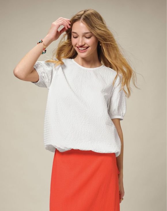 Elastic Waist Top 1 Elastic Waist Top