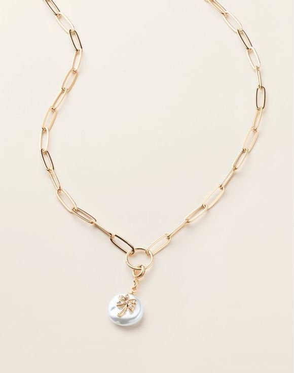 Link Up Paperclip Necklace 1 Link Up Paperclip Necklace