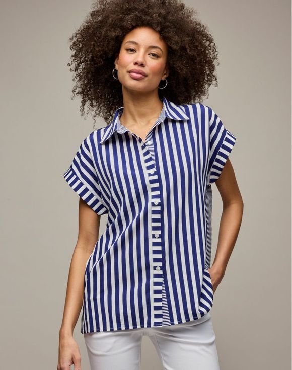 Mixed Stripe Top 1 Mixed Stripe Top