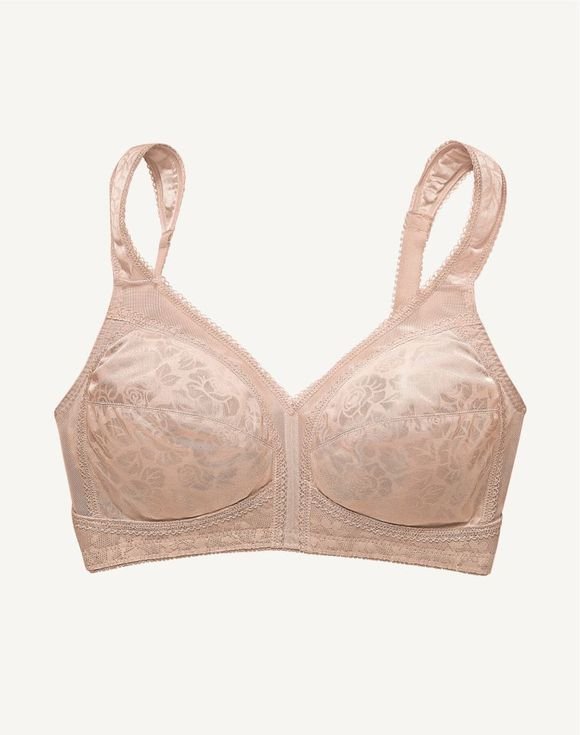 Playtex® 18 Hour® Original Comfort Strap® Wirefree Bra in Toffee (US4693) 1 Playtex® 18 Hour® Original Comfort Strap® Wirefree Bra in Toffee (US4693)