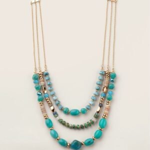 Riviera Blue Layered Necklace