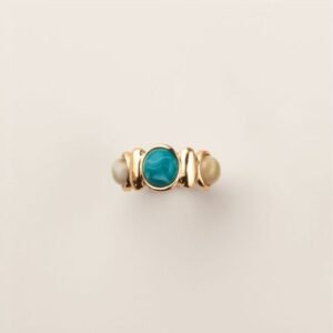 Riviera Blue Statement Ring