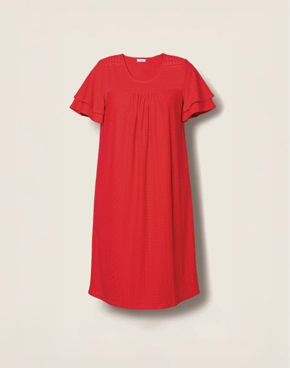 Ruffle Sleeve Shift Dress 1 Ruffle Sleeve Shift Dress