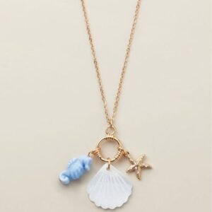 Saltwater Treasures Charm Necklace