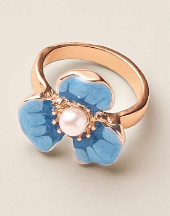 Bleu Bloom Fleur Ring 2 Bleu Bloom Fleur Ring - Image 2