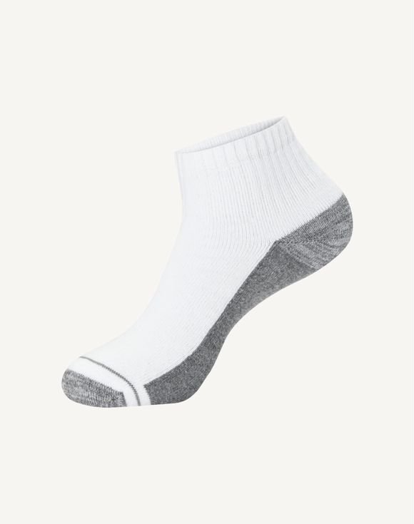 Hanes Ultimate Men's 6-Pack Ultra Cushion Ankle Socks ULC166 2 Hanes Ultimate Men's 6-Pack Ultra Cushion Ankle Socks ULC166 - Image 2
