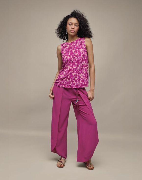 Layered Palazzo Pant 3 Layered Palazzo Pant - Image 3