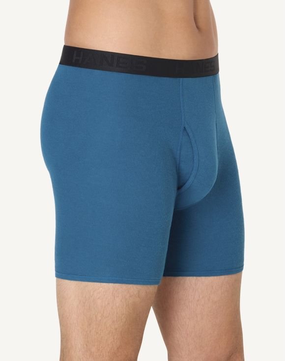 Men's Hanes® Ultimate 4-Pack ComfortSoft® Boxer Briefs Underwear (769TA4) 3 Men's Hanes® Ultimate 4-Pack ComfortSoft® Boxer Briefs Underwear (769TA4) - Image 3
