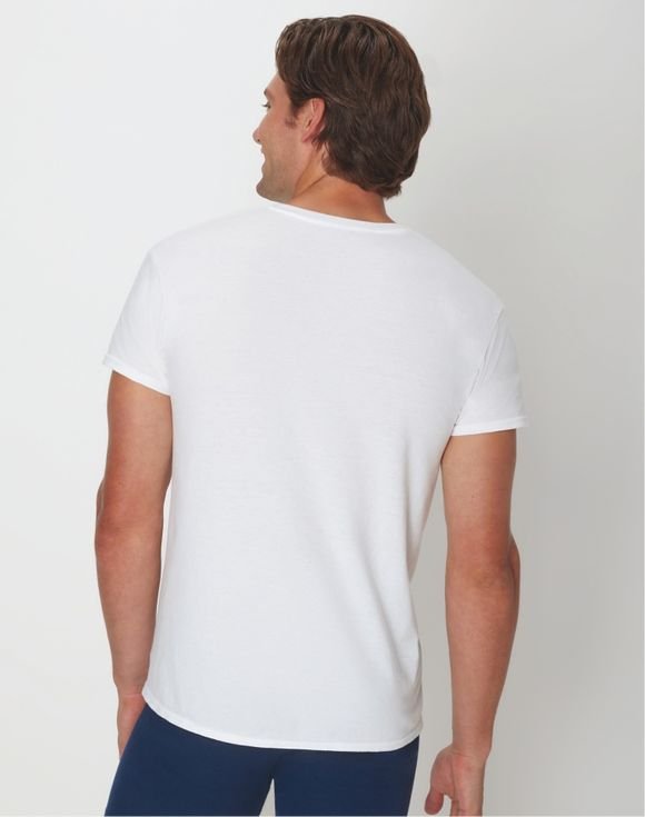 Men’s Hanes® Ultimate 5-Pack ComfortSoft® Crewneck T-Shirt Undershirts (7870C5) 3 Men’s Hanes® Ultimate 5-Pack ComfortSoft® Crewneck T-Shirt Undershirts (7870C5) - Image 3