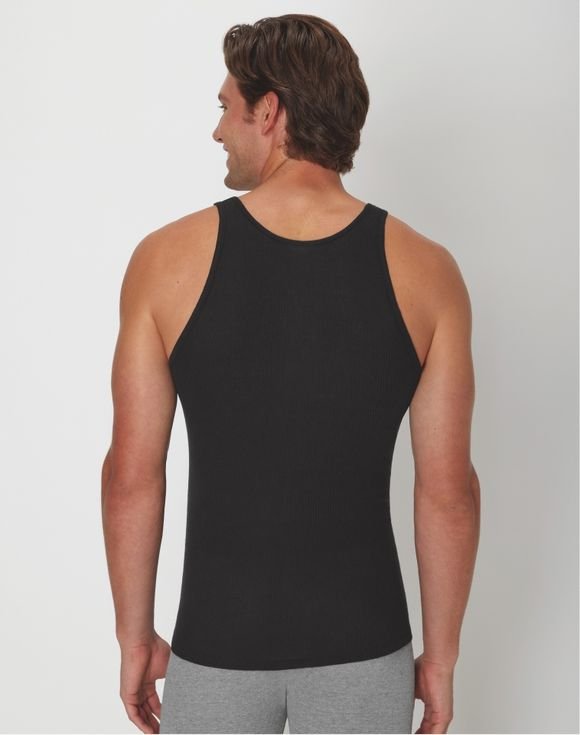 Men’s Hanes® Ultimate 5-Pack ComfortSoft® Tank Top Undershirts (799DT5) 3 Men’s Hanes® Ultimate 5-Pack ComfortSoft® Tank Top Undershirts (799DT5) - Image 3