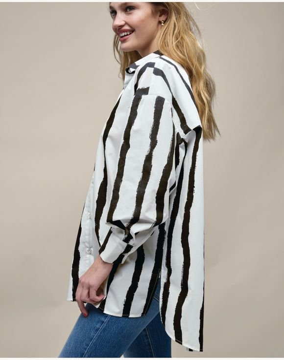 Mixed Print Shirt 3 Mixed Print Shirt - Image 3