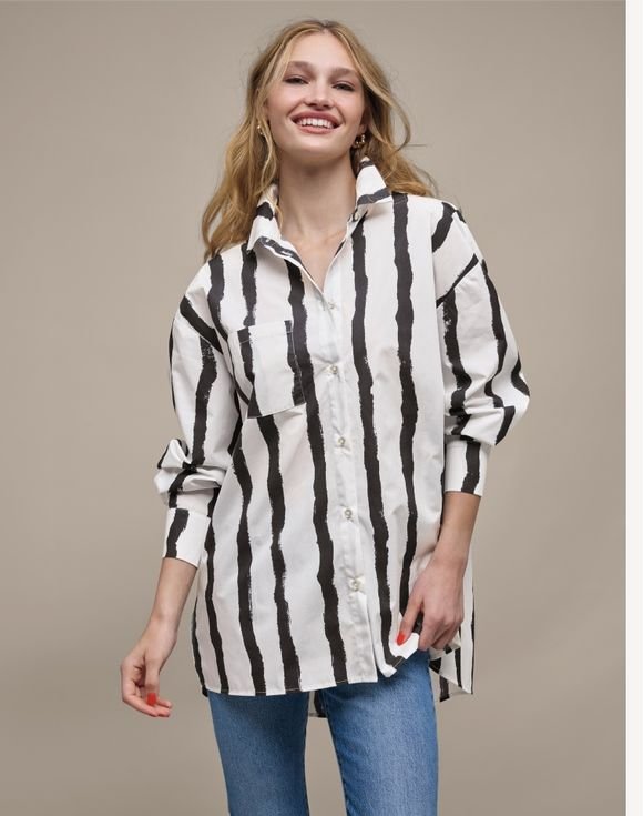 Mixed Print Shirt 1 Mixed Print Shirt