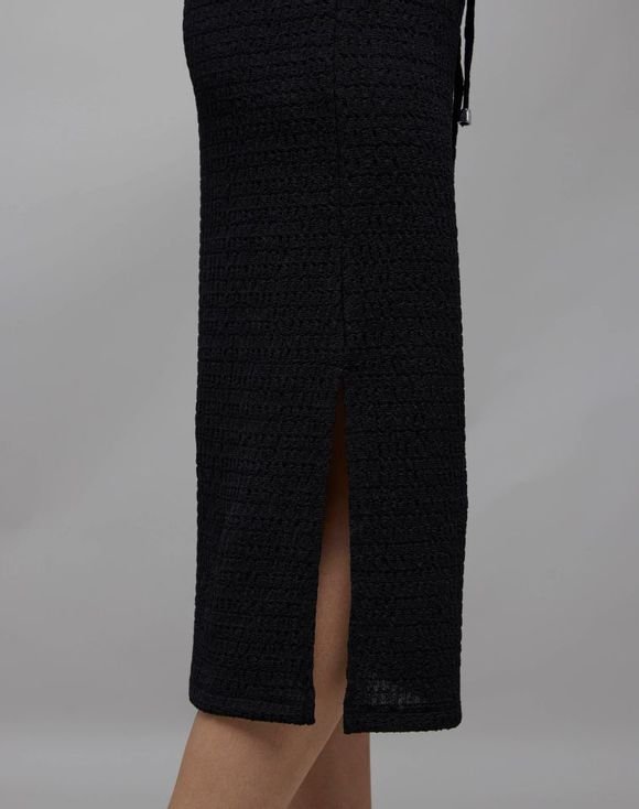 Textured Drawstring Dress 4 Textured Drawstring Dress - Image 4
