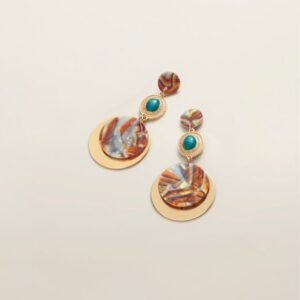 Warm Current Statement Earrings