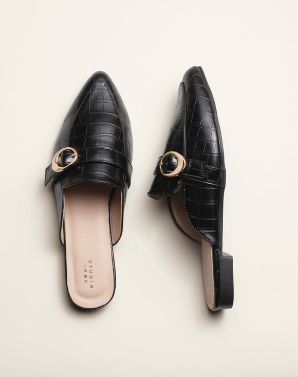 Croco Print Mule 1 Croco Print Mule