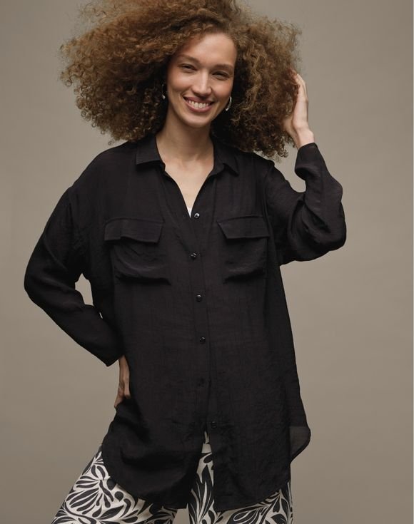Lightweight Relaxed Blouse 1 Lightweight Relaxed Blouse