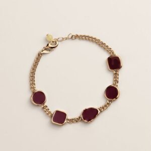 Merlot Mood Chain Bracelet