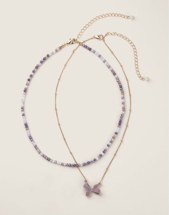 Ribbonette Necklace Set 2 Ribbonette Necklace Set
