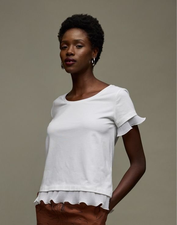 Ruffle Blouse 1 Ruffle Blouse