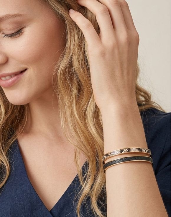 Serpent Sleek Bangle Set 2 Serpent Sleek Bangle Set