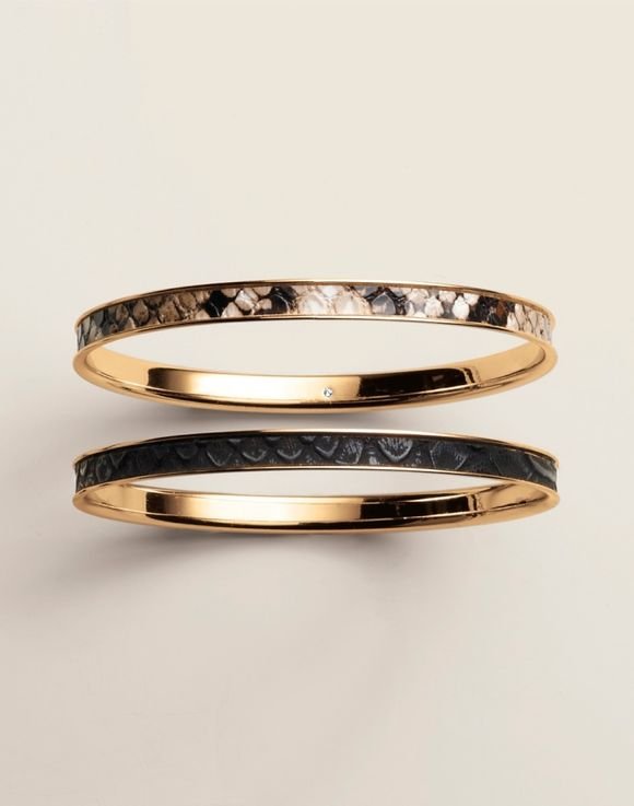 Serpent Sleek Bangle Set 3 Serpent Sleek Bangle Set