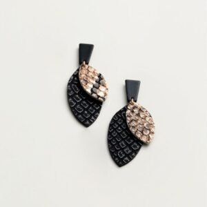 Serpent Sleek Layered Earrings