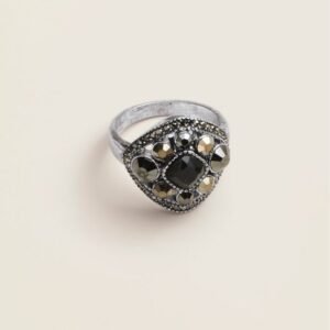 Shadow Lace Statement Ring
