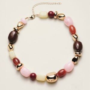 Vineyard Sunset Beaded Necklace