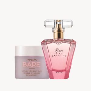 Rare Pink Sapphire & Detox Clay Mask Set