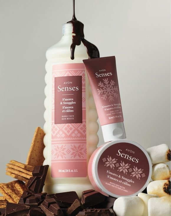 Avon Senses S'mores & Snuggles Hand Cream 3 Avon Senses S'mores & Snuggles Hand Cream