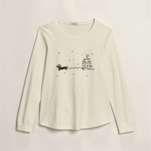Holiday Dog Long-Sleeve Tee