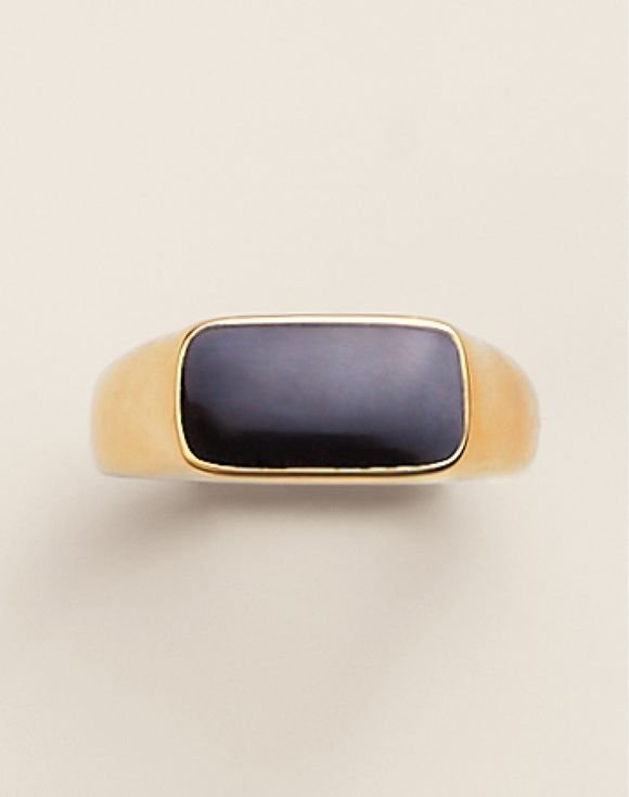 Men’s Stainless Steel Golden Eclipse Ring 2 Men’s Stainless Steel Golden Eclipse Ring