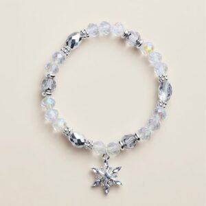 Snowfall Sparkle Stretch Bracelet