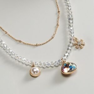 Winter Aura Layered Necklace